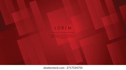 Fundo abstrato quadrados vermelhos pro