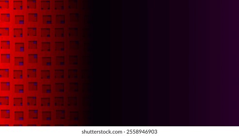 abstract red squares hole vector background 