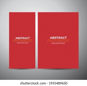Abstract red strip pattern banner and cover backgrounds, cards, poster, flyer, brochure, for printing.  Abstract Colorful geometry backgrounds, vector Banner.