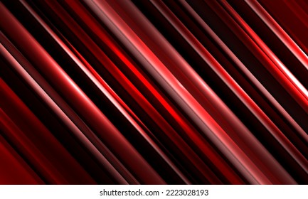 Abstract red strips line slash speed geometric dynamic pattern design modern futuristic background texture vector illustration