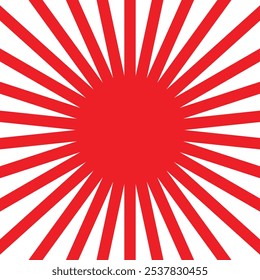 El diseño rojo abstracto del sunburst se puede utilizar el fondo, el Fondo de pantalla, el paño de la pared.