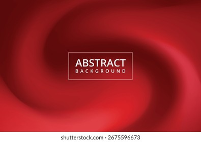 Abstract Red Swirl Background vector