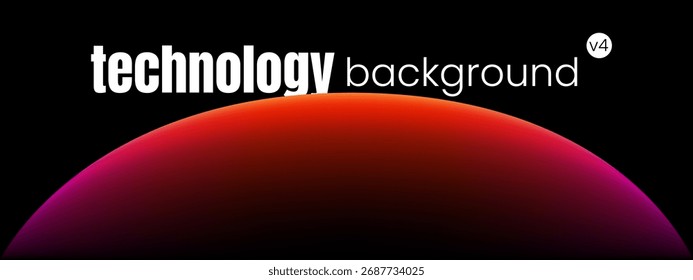 Uma esfera de tecnologia vermelha abstrata para um plano de fundo com IA e conceitos de dados futuros em um espaço escuro ou para um projeto de rede.