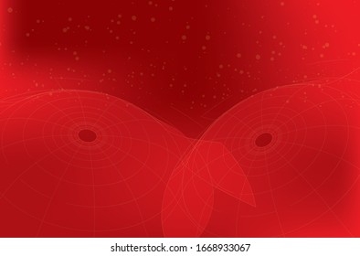Abstract Red technologies background, Vector EPS