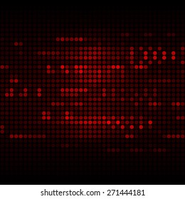 Antecedentes abstractos de tecnología roja.