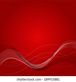 Abstract red texture background with lines