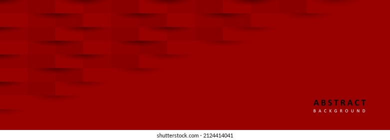 Abstract red texture paper art style 3d vector background can be used in cover design, book design, poster, cd cover, flyer, website background or advertisement