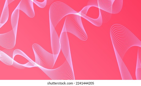 Abstract red tone polygon geometric design modern luxury background vector illustration
