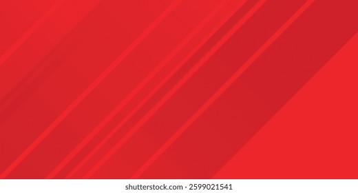 Abstract red tone polygon geometric design modern luxury background vector illustration.