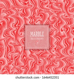 Abstract red tone stains. Marble background texture. Vector illustration