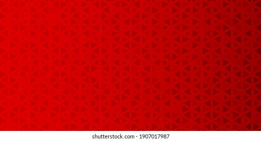 Abstract red triangle pattern background