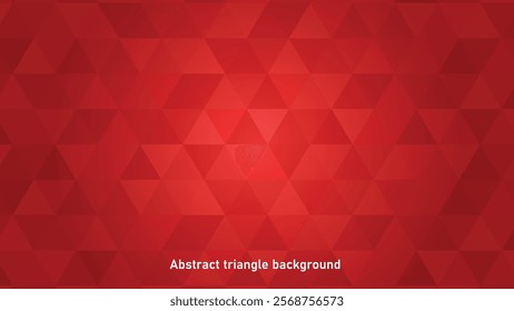 Abstract red triangle seamless pattern  background