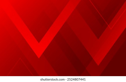 Abstract red triangles background. Vector illustration