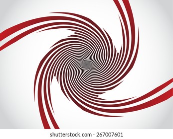 Abstract red twist effect background