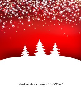 Abstract red vector background