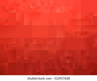 Abstract red vector background. 