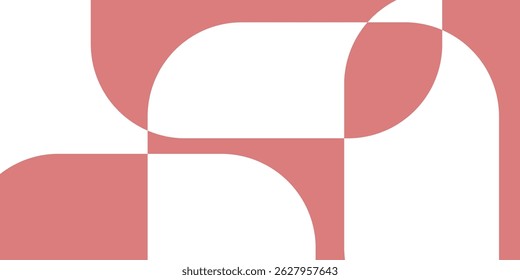 Abstract red vector background with decorative elements and a bag illustration for holiday or business design