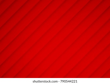 Abstract red vector background with stripes