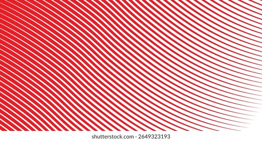 abstract red vector background with white stripes