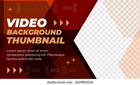 miniatura de fondo de vídeo rojo abstracto 