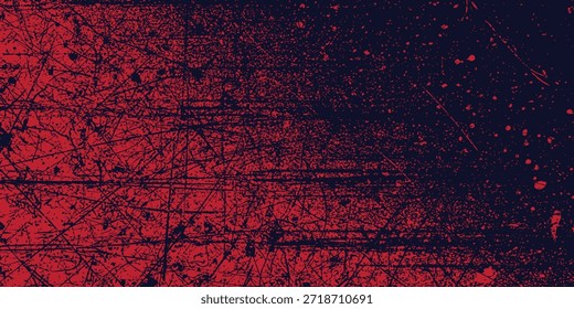 Textura de gradiente vintage rojo abstracto. arte vintage rojo oscuro