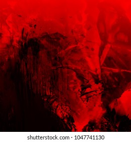 Abstract red watercolor background