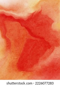 Abstract red watercolor paint Background. Design banner element. Vector illustration