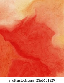 Abstract red watercolor paint Background. Design banner element. Vector illustration