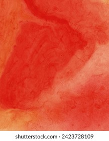 Abstract red watercolor paint Background. Design banner element. Vector illustration