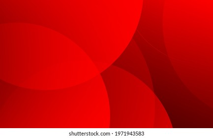 Abstract red wave background. Dynamic shapes composition. Eps10 vector
