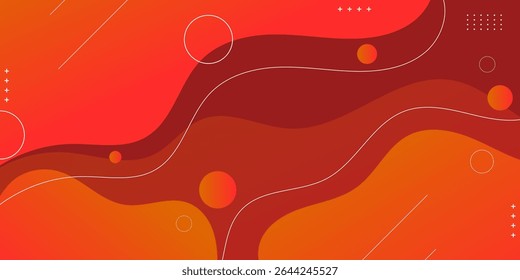 Abstract red wave background with energetic flow, glowing red tones, and smooth digital motion. Ideal for music flyers, energetic branding, sports visuals, and futuristic ad designs.