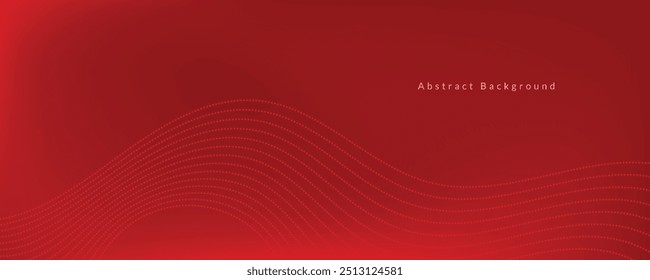 Abstract red wave background. EPS10
