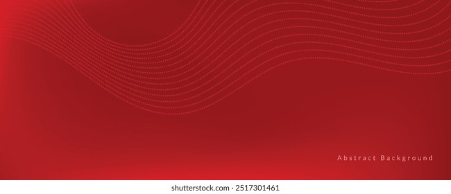 Abstract red wave background. EPS10