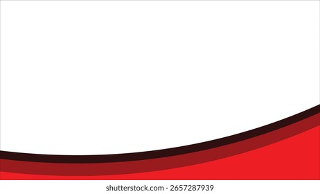 Abstractas ilustración de fondo de onda roja. Perfecto para Anuncios publicitarios o de Web.
