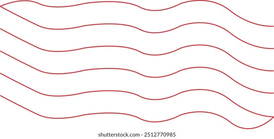 abstract red wave background line