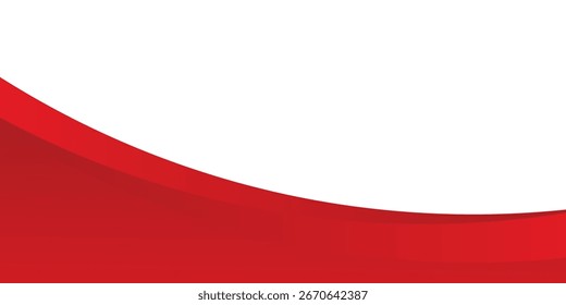 Fundo abstrato da onda vermelha. Adequado para banners, folhetos, negócios, web e negócios.