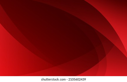 Abstract red wave background. Vector illustration