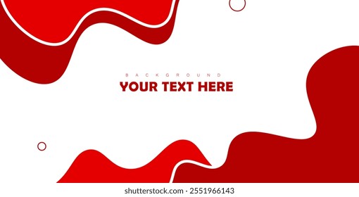 Abstract red wave design background, abstract background vector