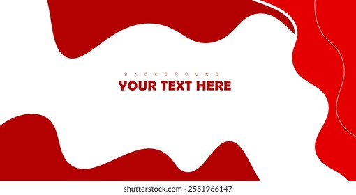Abstract red wave design background, abstract background vector