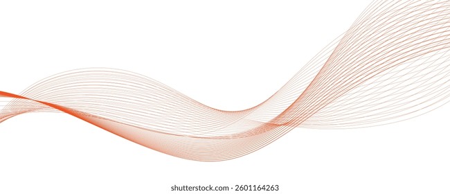 abstract red wave vector background