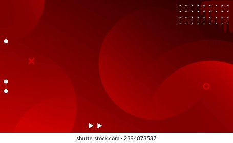 Abstract red waves background. Dynamic shapes composition.  Very useable for landing page, website, banner, poster, event, etc