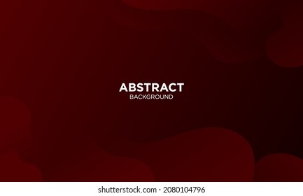 Abstract Red waves geometric background. Modern background design. gradient color. Fluid shapes composition. Fit for presentation design. website, banners, wallpapers, brochure, posters