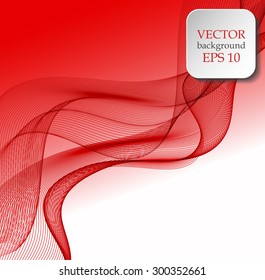 Abstract red wavy background - Powered by Shutterstock - Get 15% off with code: PIKWIZARD15