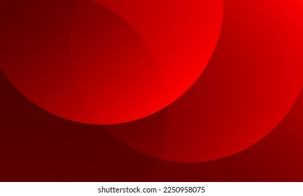 Abstract red wavy background. Dynamic shapes composition. Eps10 vector