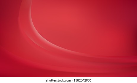 Abstract Red Wavy Background Graphic