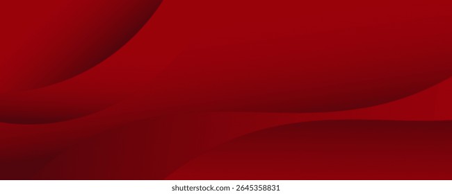 Abstract red wavy background. Vector EPS 10