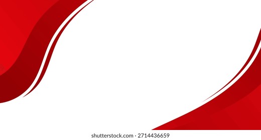 Abstract Red Wavy Lines Background. Dynamic Flowing Contours Texture. Suit for banner, web, poster, pamflet, brochure and presentation