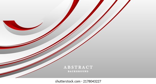 Abstract red and white background