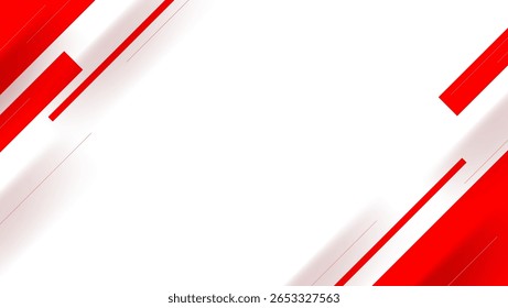 Abstract red and white background design with diagonal stripes. suitable for branding, social media, advertising, digital art, web design. Modern and eye catching.
