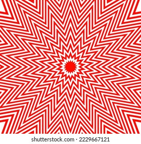 Abstract red and white background. Geometric shape pattern background.
